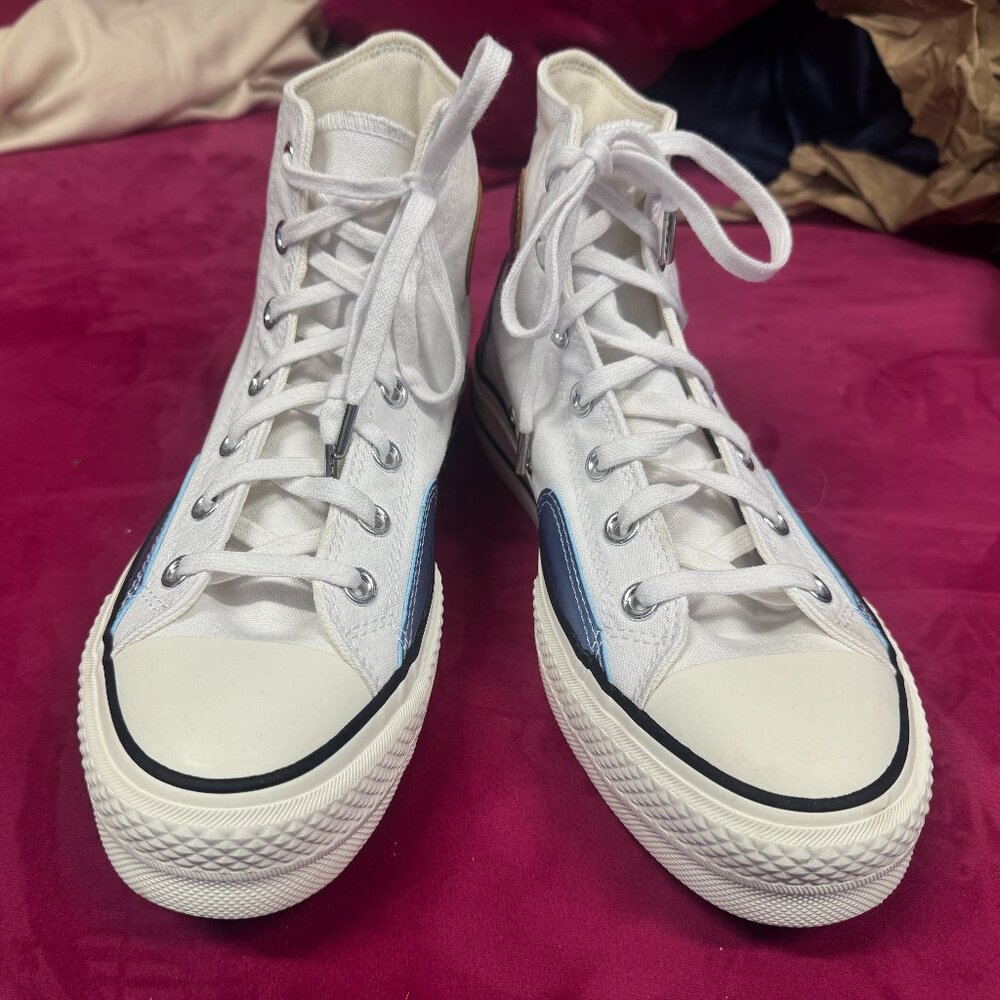 Converse All Star Lift Hi Platform Chrome Y2K Kicks Size 9.5 Women's Shoes
